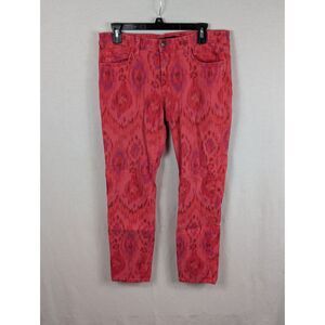 Joe's Jeans High Water Geranium Tribal Jeans Women's Size 30